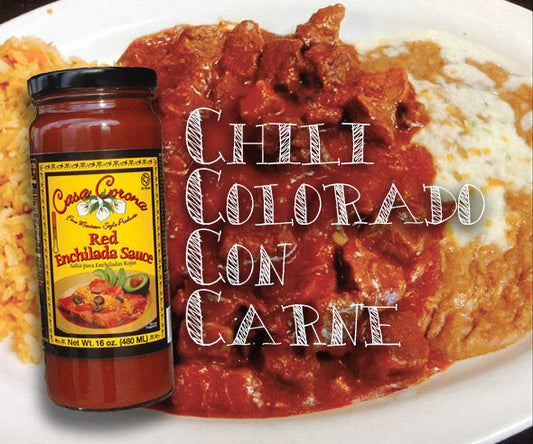 Claude’s Sauces Chili Colorado Con Carne