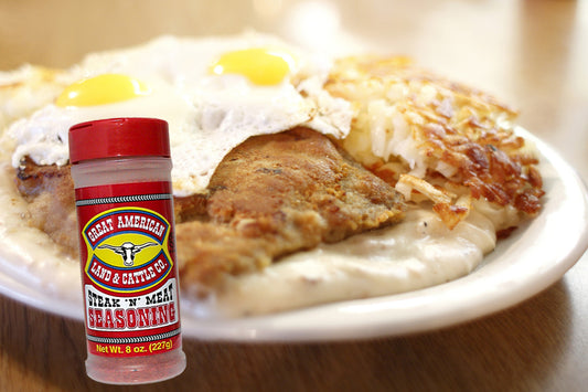 Claude’s Steak and Hash Breakfast