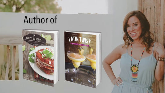 Yvette Marquez Sharpnack author of Muy Bueno and Latin Twist Cookbooks