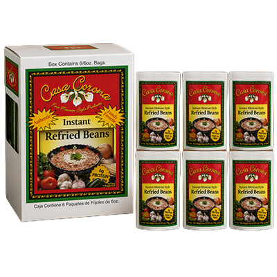 Frijoles Refritos Instantáneos