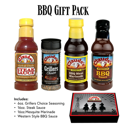 Claude’s BBQ Gift Pack