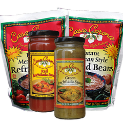 Tex-Mex/Casa Corona Gift Pack | Paquetes de Regalos Tex-Mex/Casa Corona