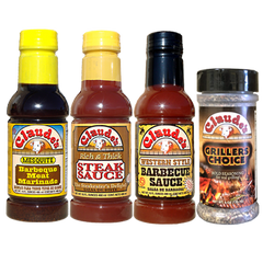 Claude’s BBQ Gift Pack | Paquete de Regalo Claude’s BBQ Gift Box