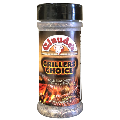 Claude's Grillers Choice Seasoning| Especias audaz para la parilla