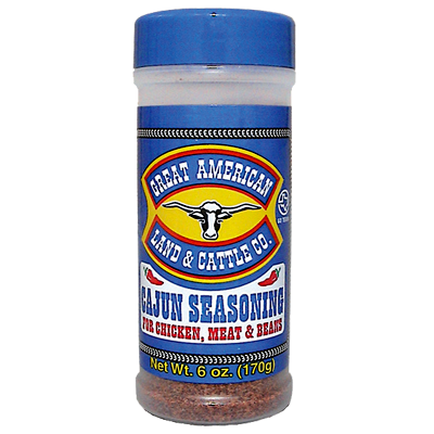 6 oz. Great American Cajun Seasoning