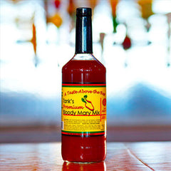 Tank's Bloody Mary Mix-32 oz. Glass | Tank's Bloody Mary Mix-32 oz. Vaso